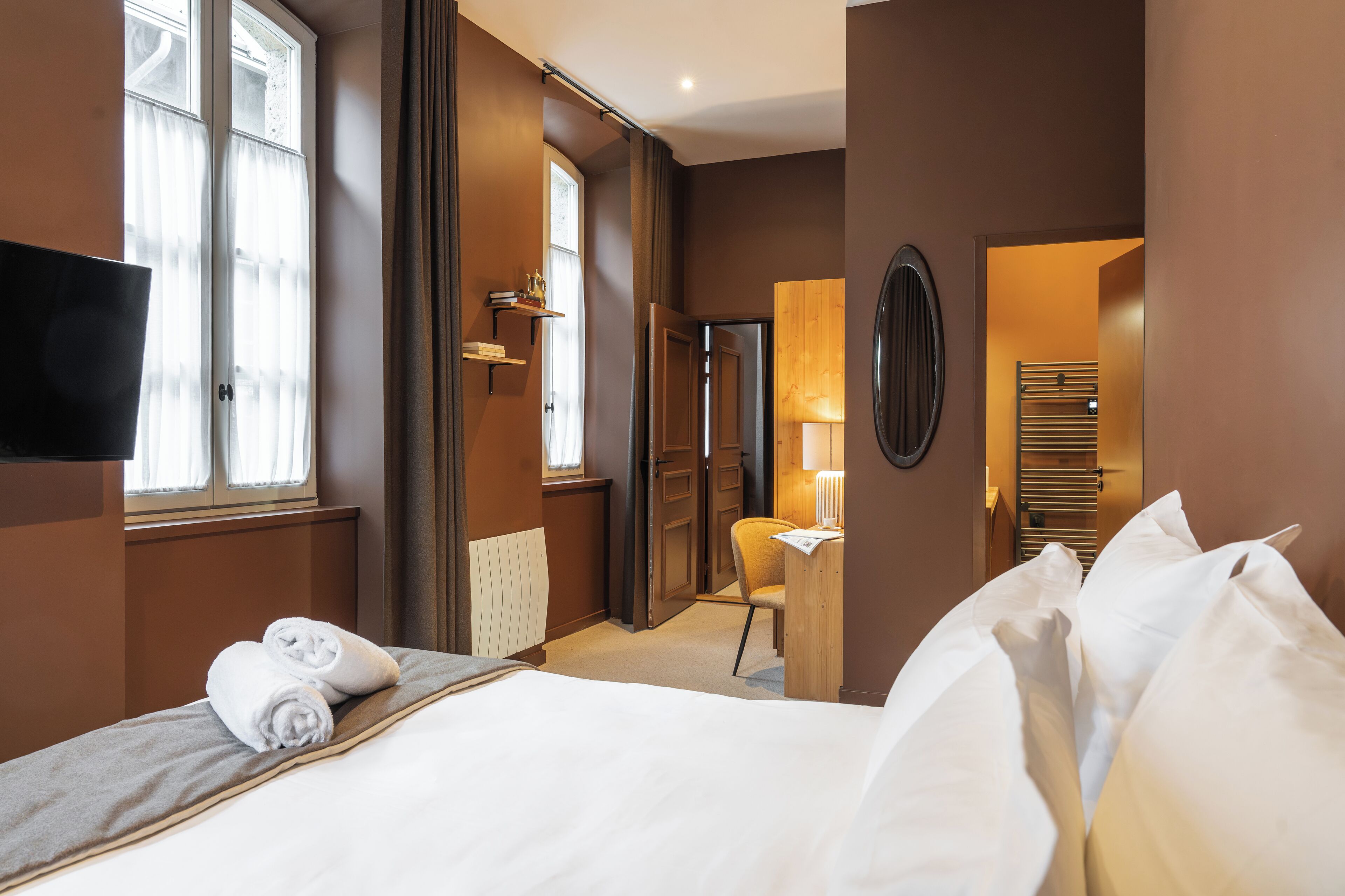 Executive-Doppelzimmer | Hochwertige Bettwaren, Minibar, Zimmersafe, Schreibtisch