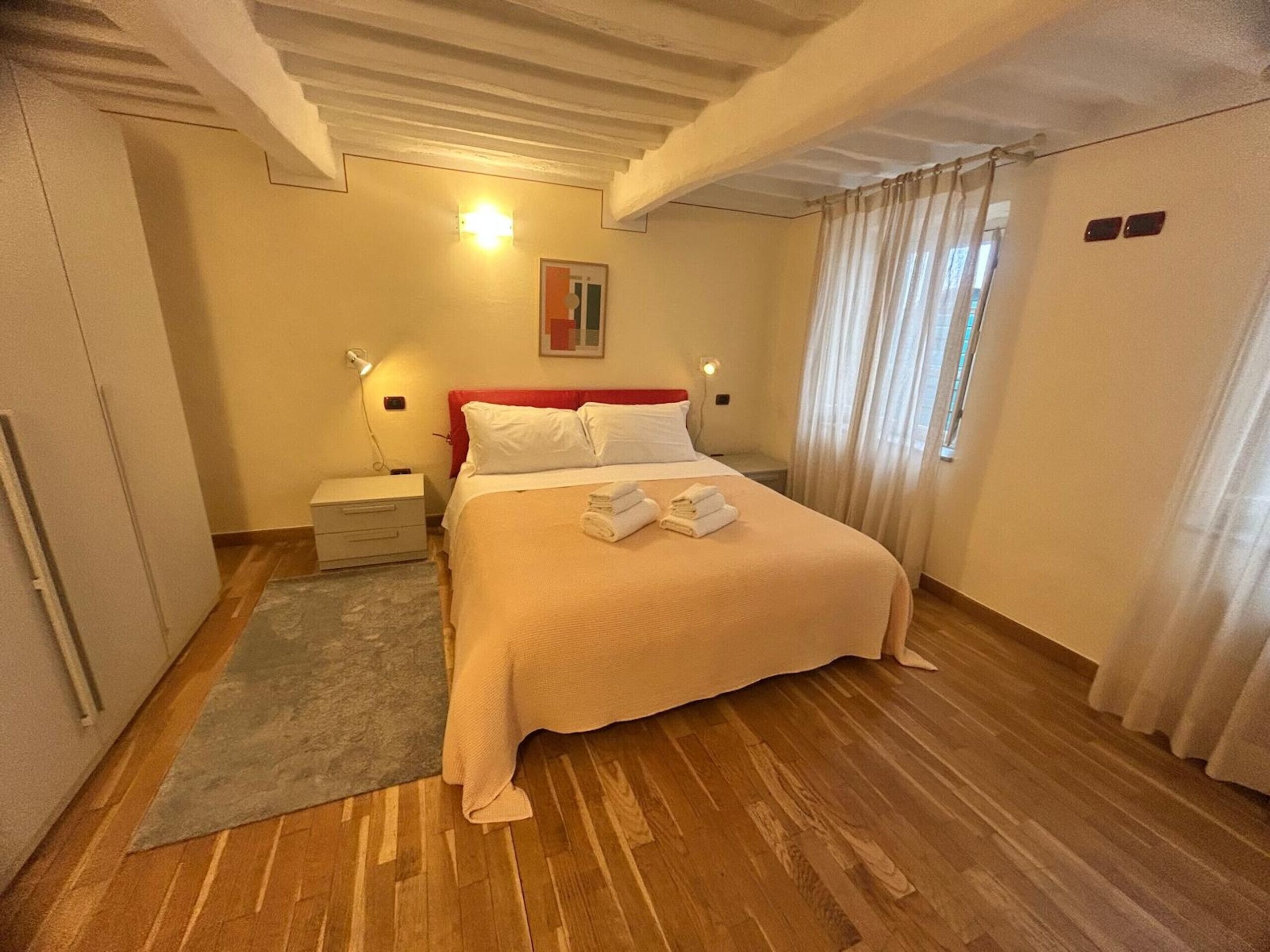 1 Schlafzimmer, Reisekinderbett, kostenloses WLAN, Bettwäsche