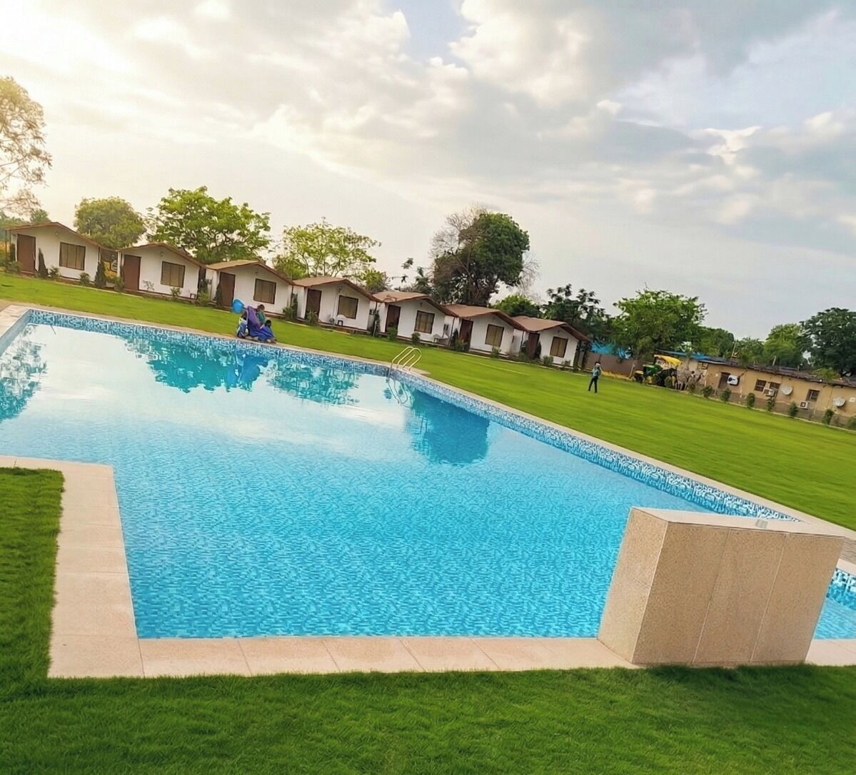 Una piscina techada