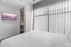 Apartamento | 2 dormitorios, tabla de planchar con plancha, ropa de cama