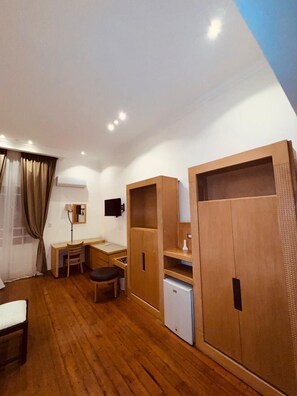 Standard Double or Twin Room, City View | Desk, laptop workspace, free WiFi