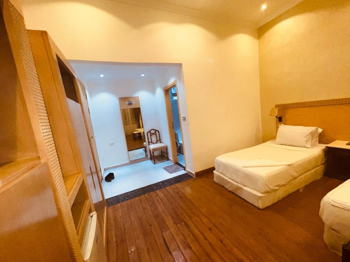 Standard Double or Twin Room, City View | Desk, laptop workspace, free WiFi