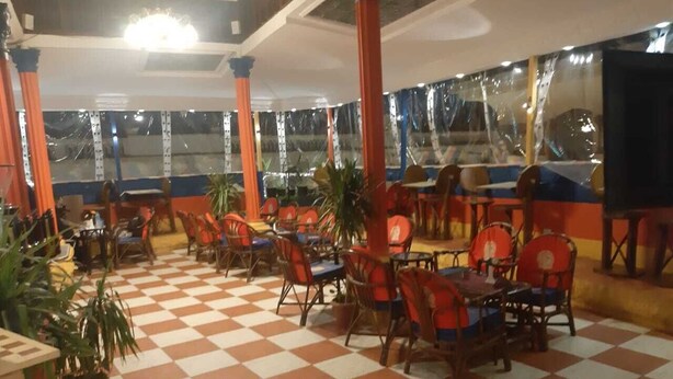Terrace/patio - New Pharoah's Palace hotel (Cairo)
