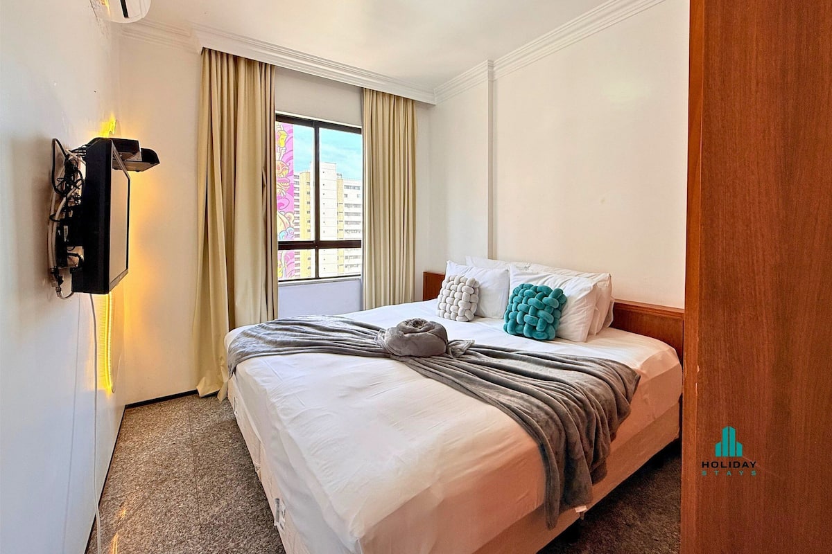 Apartamento clássico | Wi-Fi de cortesia