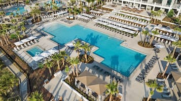 Lägenhet - 2 sovrum | Pool | Inomhuspool och uppvärmd pool