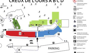 Property map - Apartment in Laitelet Near Ski Slopes (Les Allues)