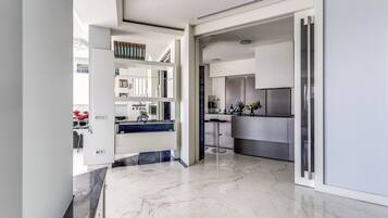 Penthouse, Sea View | Living area