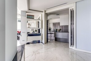 Penthouse, Sea View | Living area