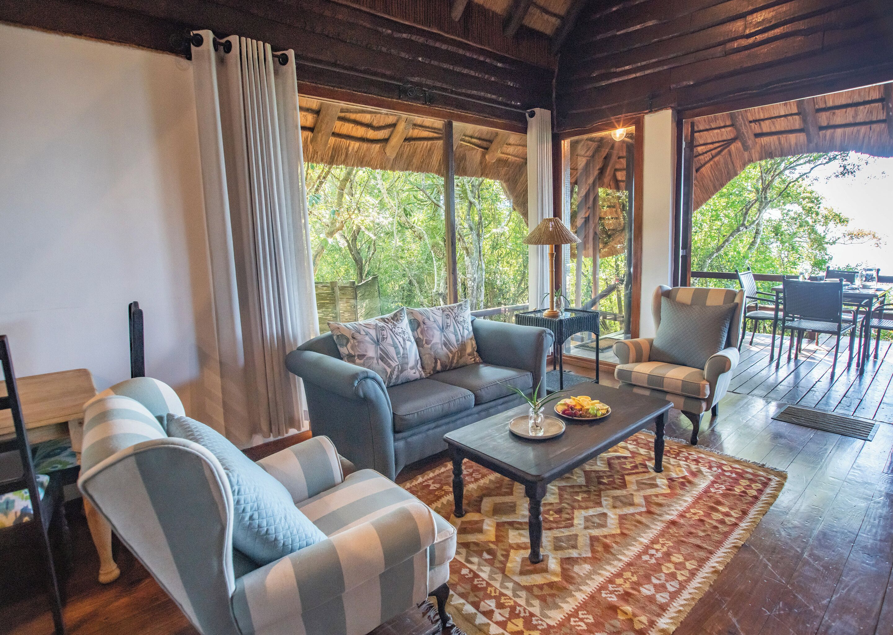 Standaard chalet, 1 slaapkamer | Uitzicht op het meer