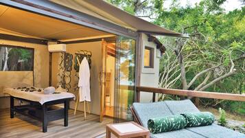 Body treatments, hot stone massages, deep-tissue massages