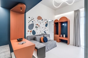 Apartment, Balcony | Living area