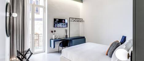 In-room safe, desk, blackout curtains, iron/ironing board