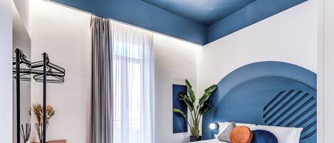 公寓, 陽台 | 客房內保險箱、書桌、遮光布/窗簾、熨斗/熨衣板