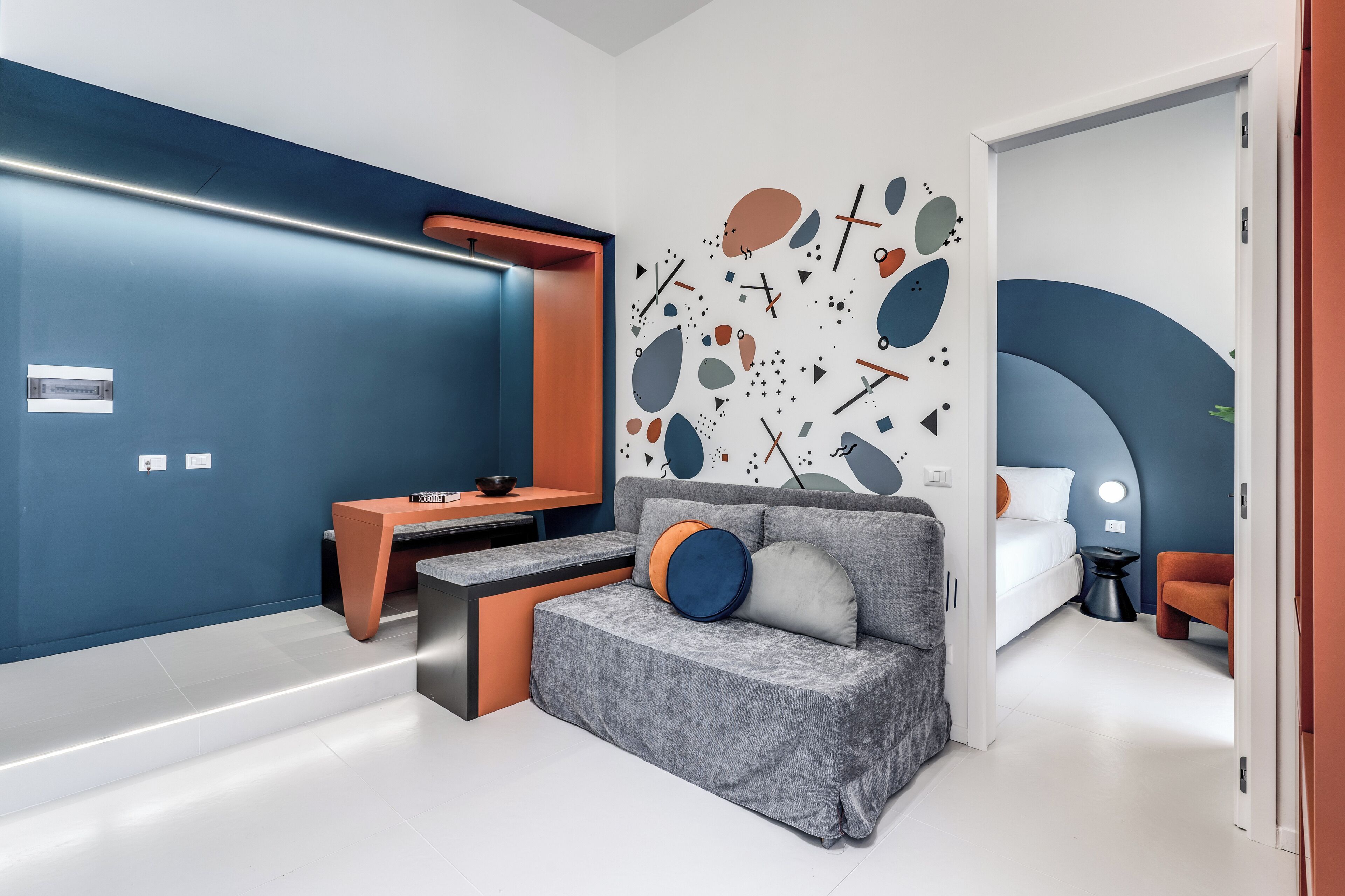 Appartamento, balcone | Area soggiorno