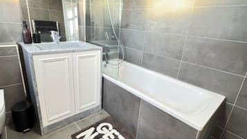 Towels, soap, toilet paper