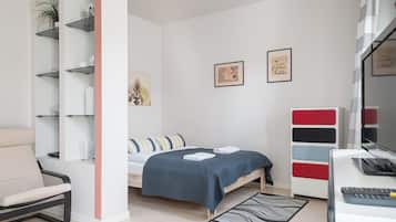 Apartamento, balcón | Tabla de planchar con plancha y wifi gratis