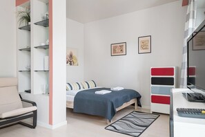 Apartamento, balcón | Tabla de planchar con plancha y wifi gratis