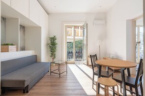 Apartamento, 1 habitación | Zona de estar