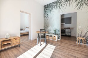 Apartamento, 1 habitación | Zona de estar