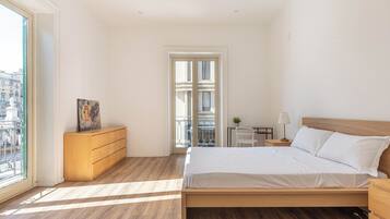 Tabla de planchar con plancha