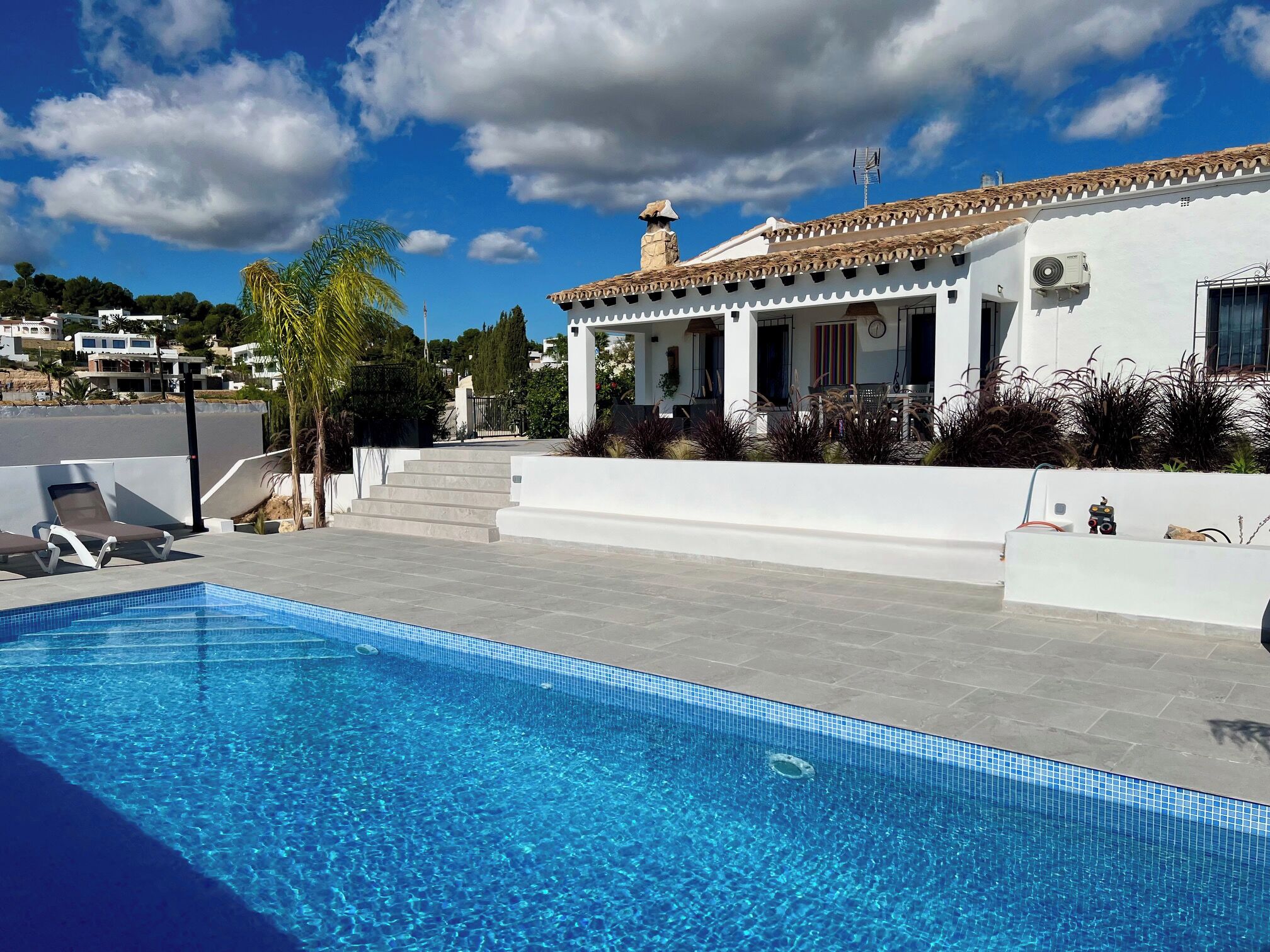 Alberca al aire libre 