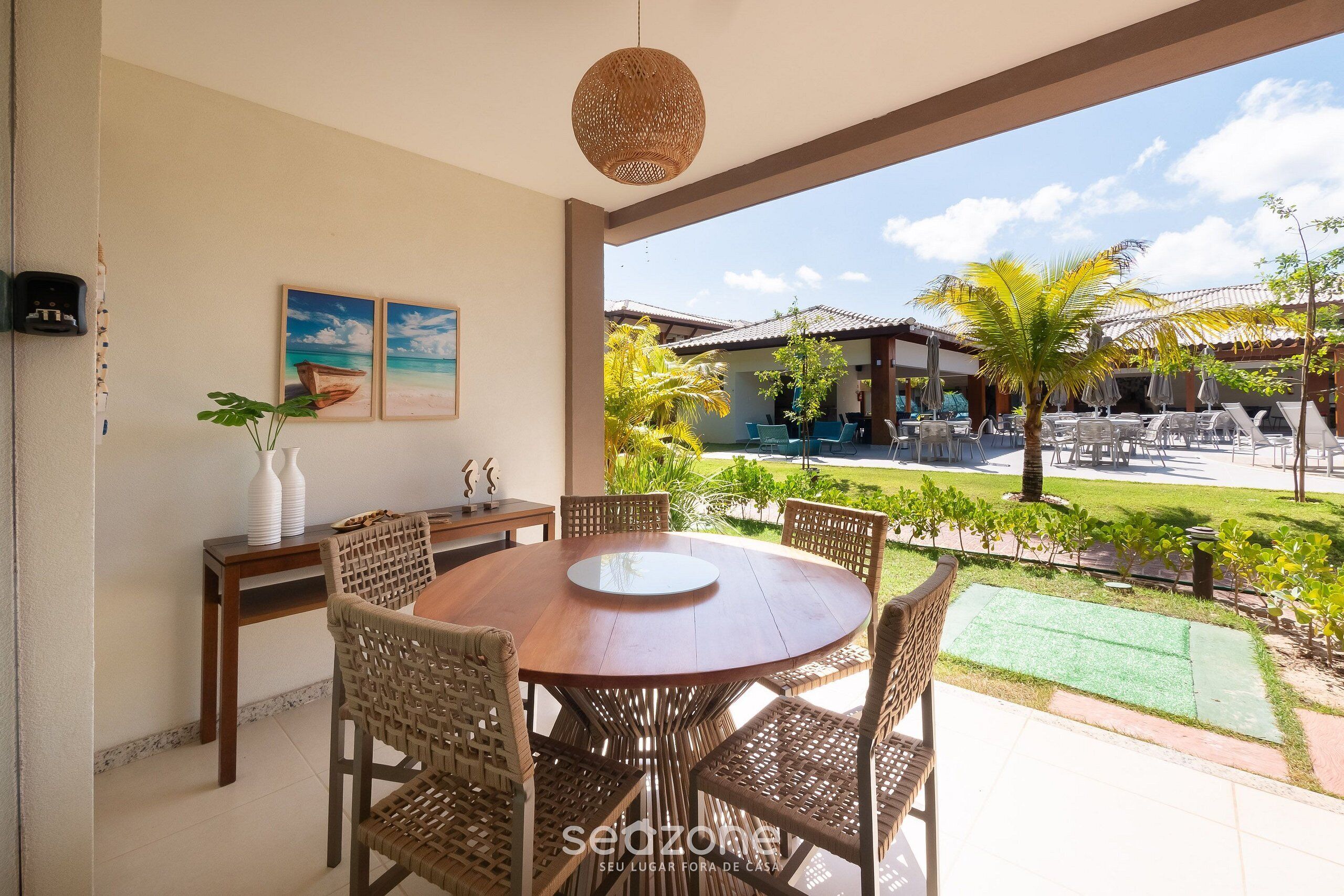 Apartamento básico | Opções para refeição ao ar livre