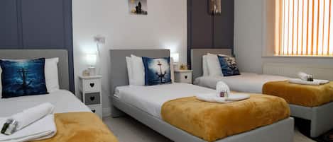 2 間睡房、熨斗/熨衫板、Wi-Fi、床單