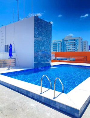 Pool - Edf Studio Ibiza II Beachfront Apartment - Jatiúca (Maceió)