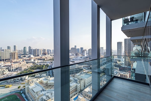 Apartamento, sacada, vista para a cidade | Vista da sacada