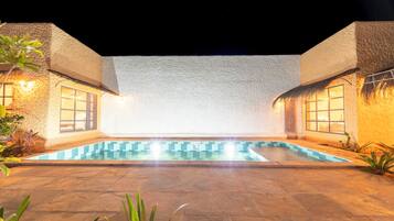 Two Bedroom Suite Pool Villa with Bathtub and Terrace Access | In-room safe, desk, blackout curtains, soundproofing