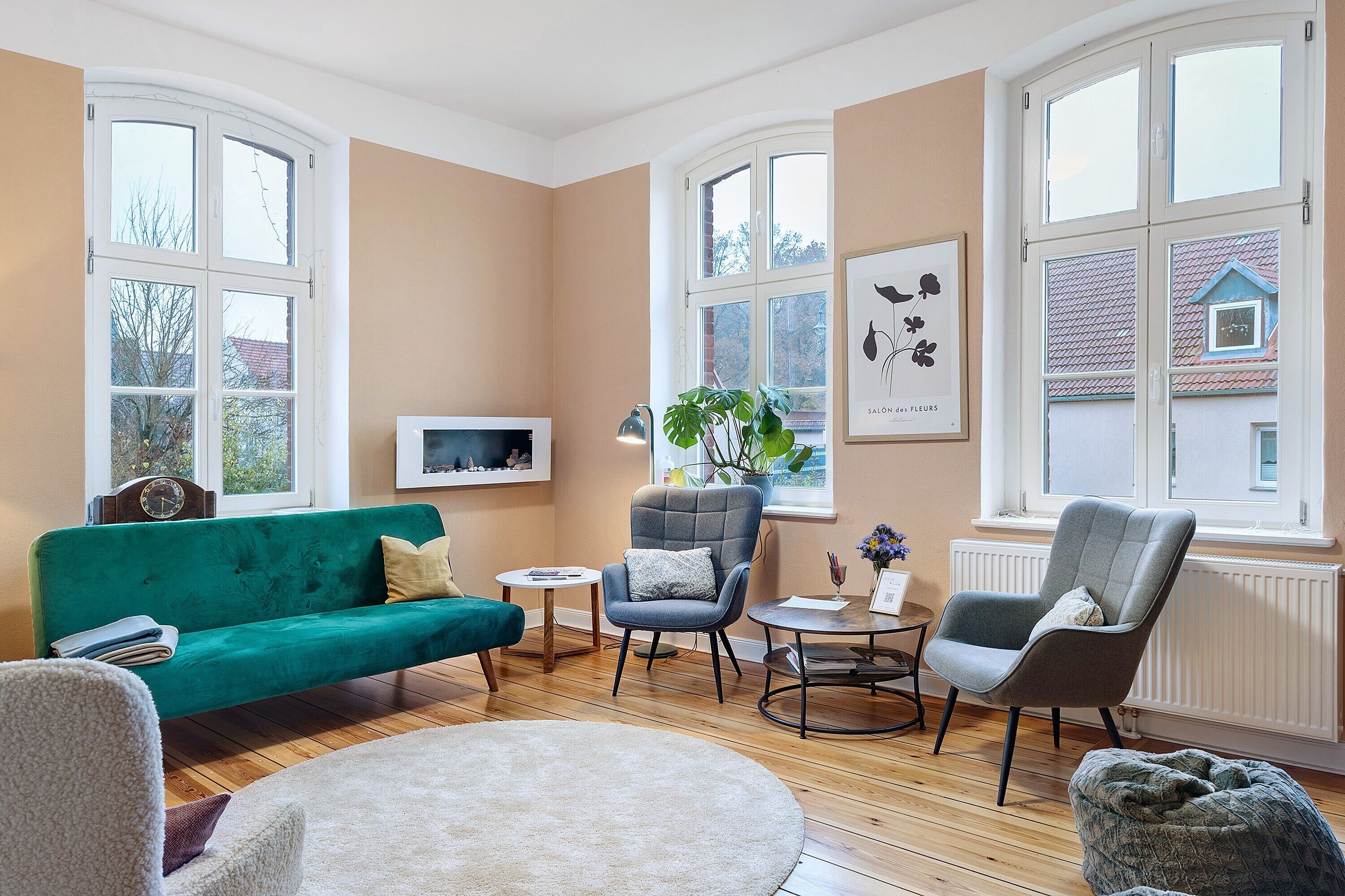 Kamin, Tischtennisplatte