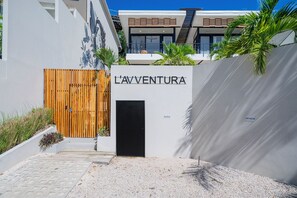 Façade de l’hébergement