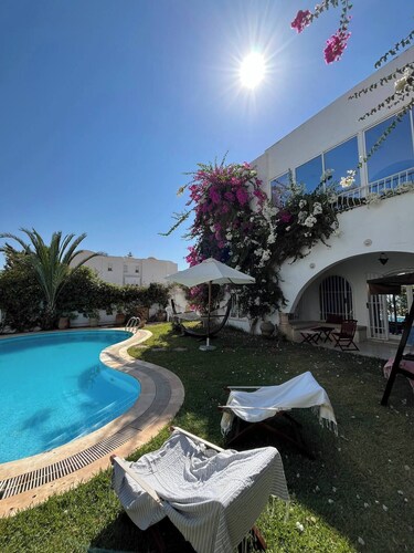 Lovely villa with AC in Yasmine Hammamet