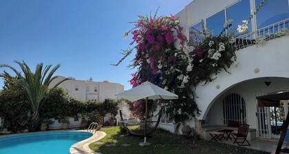 Lovely villa with AC in Yasmine Hammamet