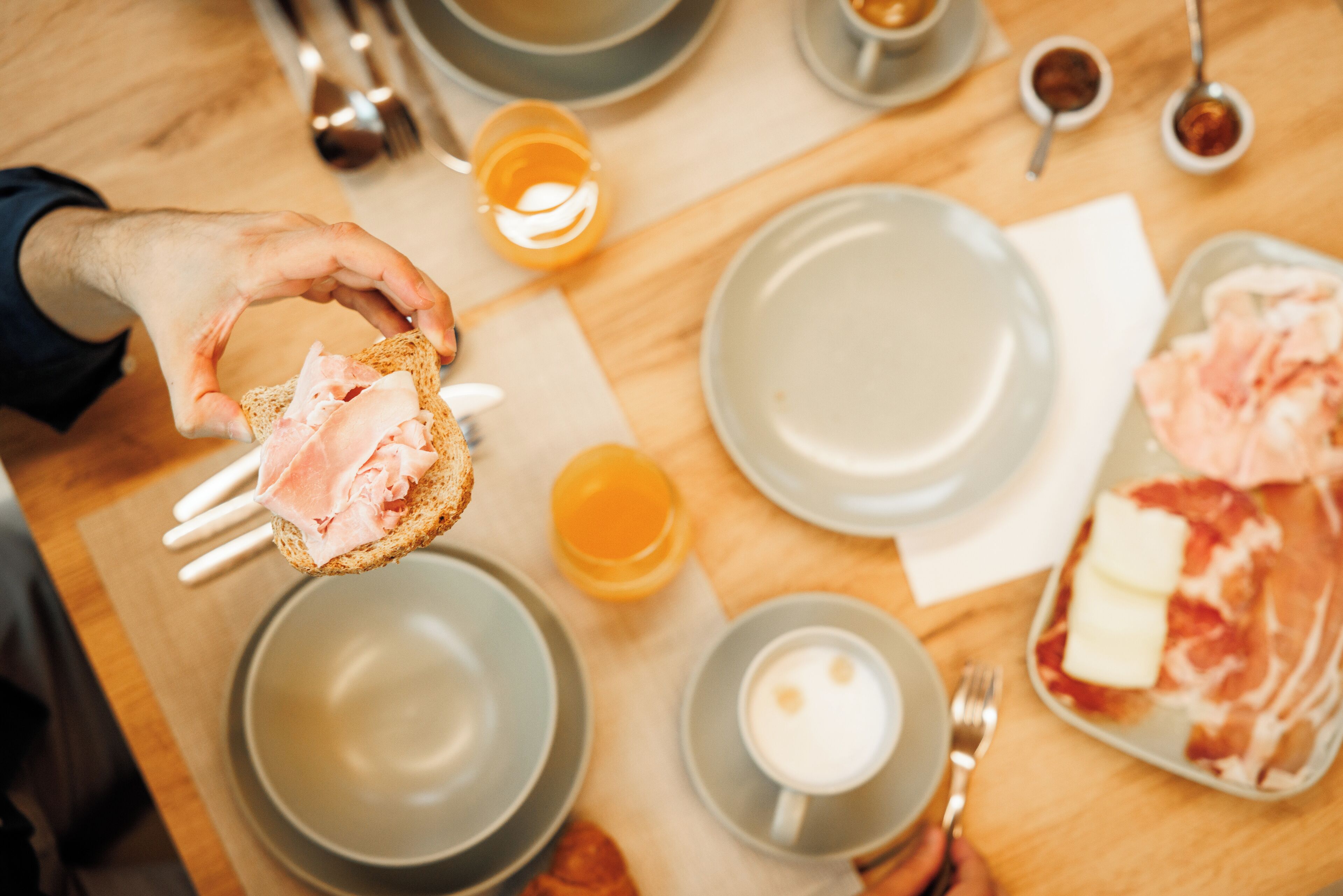 Frokostbuffé er inkludert hver dag