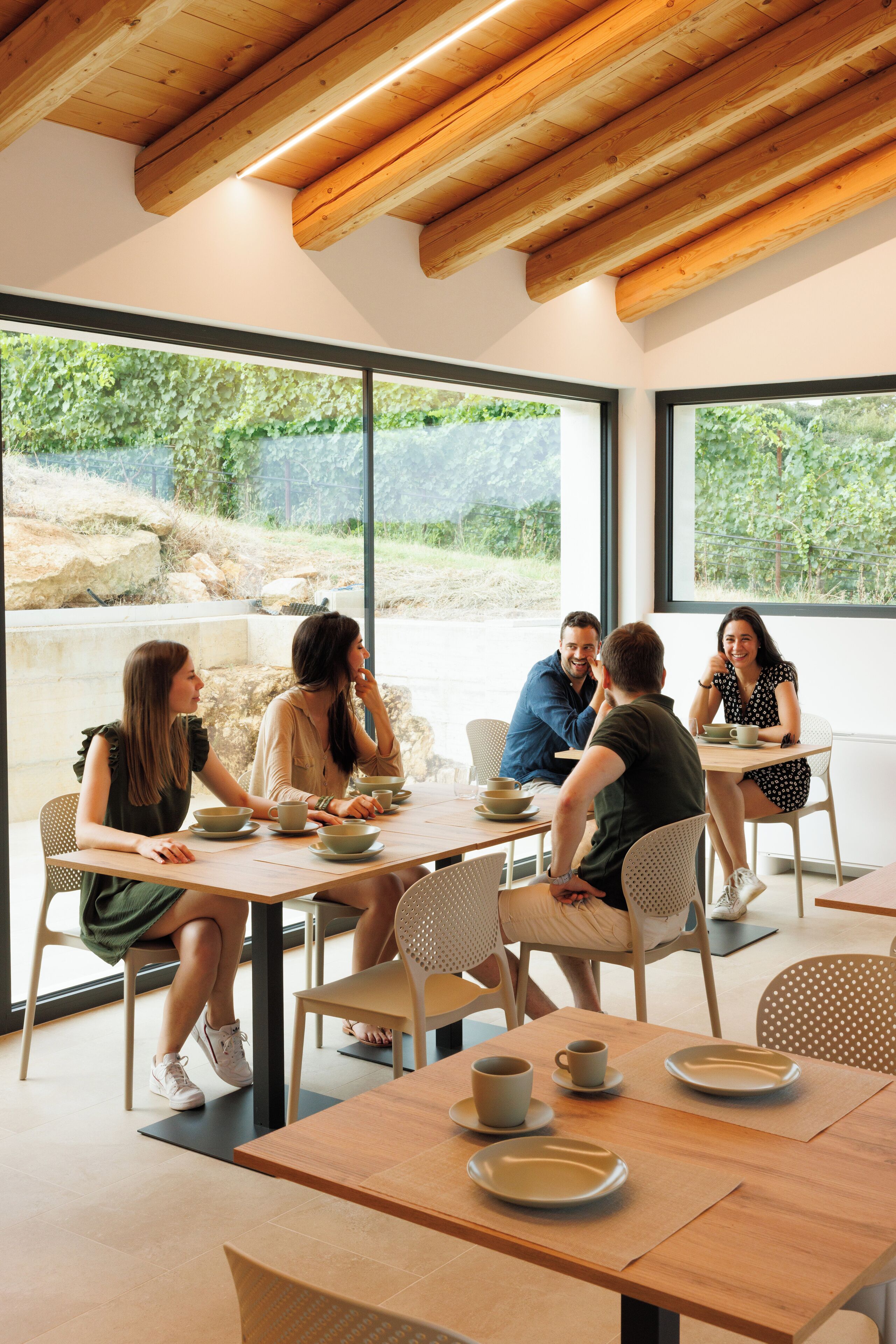 Petit déjeuner buffet compris tous les jours