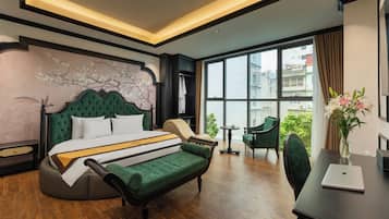 Executive Double Room, City View | Desk, free WiFi