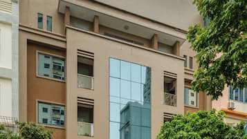 Mặt tiền nơi lưu trú