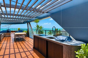 BBQ/picnic Area - Setai Aquamaris - LikeHome Hospedagens (João Pessoa)