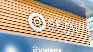 Voorkant van accommodatie