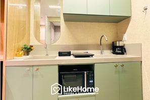 Comfort Studio | Private kitchen - Setai Aquamaris - LikeHome Hospedagens (João Pessoa)