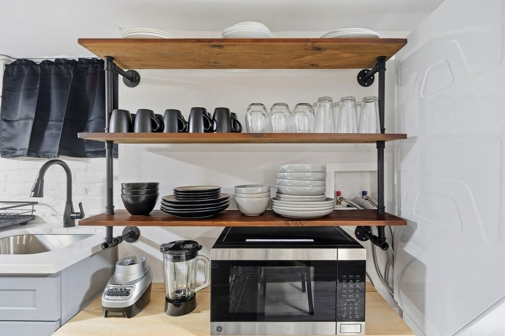 Microwave, oven, stovetop