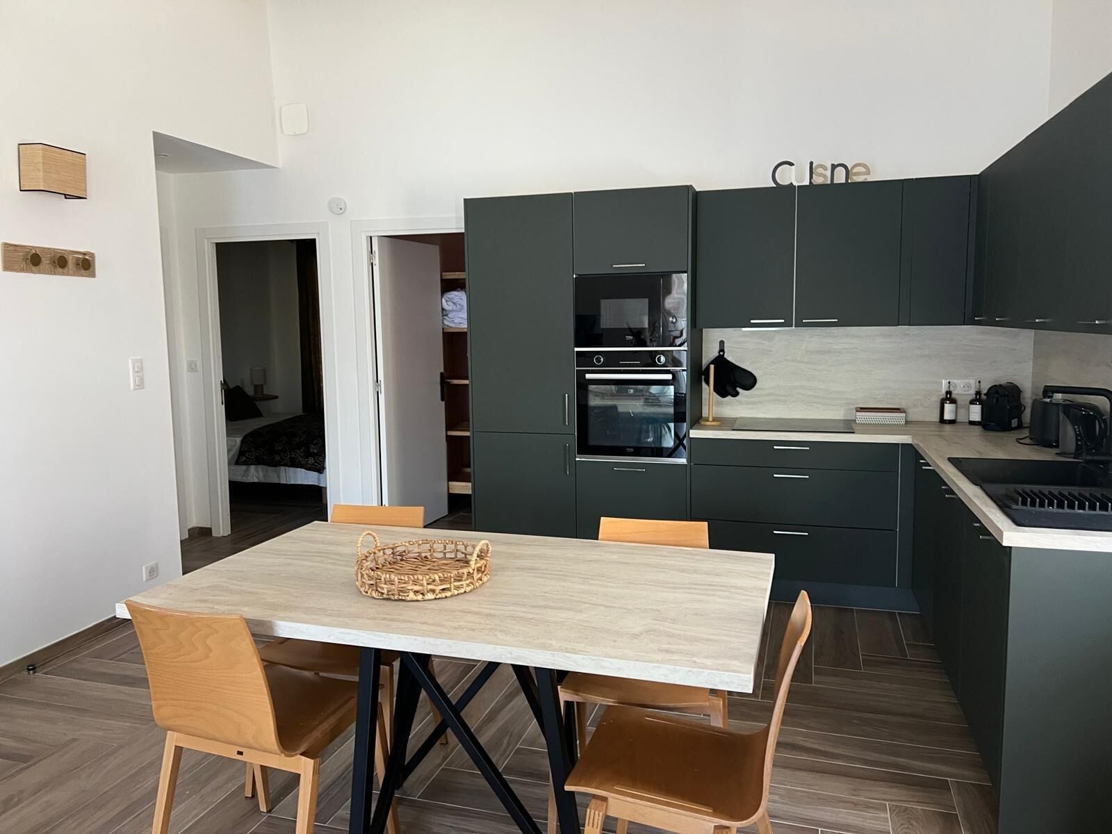 Apartemen, balkon, pemandangan laut | Dapur pribadi