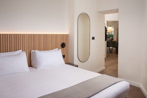 Appartamento Deluxe, 1 letto king con divano letto, non fumatori, cucina | Una cassaforte in camera, postazione laptop, tende oscuranti