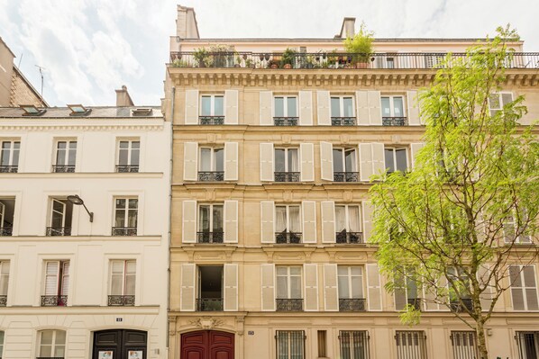 Façade de l’hébergement