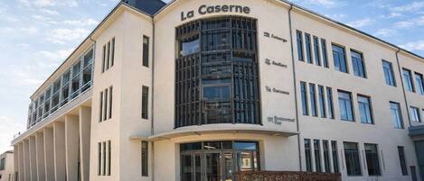 Façade de l’hébergement
