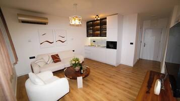 Appartement | Bureau, espace de travail pour ordinateur portable, Wi-Fi gratuit