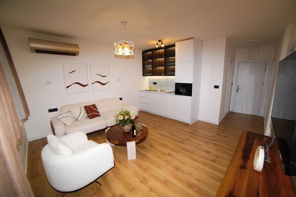 Appartement | Bureau, espace de travail pour ordinateur portable, Wi-Fi gratuit