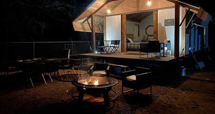 Premium Lakefront Cabin #3: The Firefly (Austin)