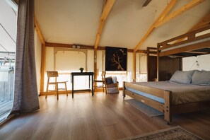 1 soverom og sengetøy